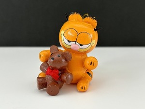 USA ヴィンテージ ガーフィールド プーキー 木製 ウッド オーナメント Garfield Dakin [ga-527]ヴィンテージ