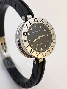 美品　BVLGARI ブルガリ　B-zero1　ビーゼロワン　BZ22S　ラバーベルト　レディース　腕時計　箱