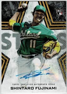 MLB☆藤浪晋太郎 23 Topps Update RC Stars 199枚限定直筆サインルーキーカード #115/199