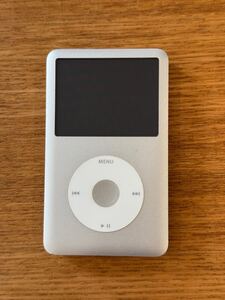 1000円スタート 音楽プレーヤー Apple アップル iPod 80GB A1238 シルバー デジタルオーディオ 