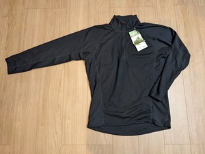 新品 Patagonia ハーフジップ ジャケット L 黒 ブラック パタゴニア ジャージ 即決