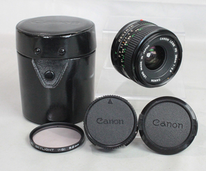 053030 【ジャンク品 キヤノン】 Canon New FD 28mm F2.8