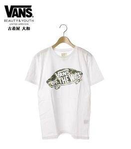 #古着屋大和 正規品 未使用 VANS ヴァンズ ユナイテッドアローズ別注 カモフラ OTWロゴ Tシャツ M ホワイト スケボー 参考価格6480円