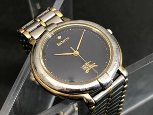 ■Burberry バーバリー　CITIZEN 4630-E60795Y メンズウォッチ　不動　腕時計　クォーツ