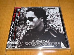 【即決送料込み】レニー・クラヴィッツ / Lenny Kravitz / ラヴ・レヴォリューション / It Is Time For A Love Revolution 国内盤帯付きCD