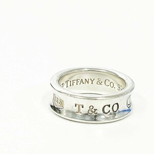 【1円スタート】TIFFANY & Co. ティファニー シルバー 1837 ナロー 6.9g 925刻印 指輪 リング 275773