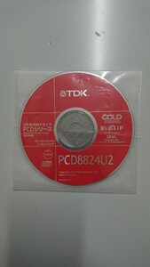 TDKポータブルCDドライブPCD8824U2ソフトウェアCD 