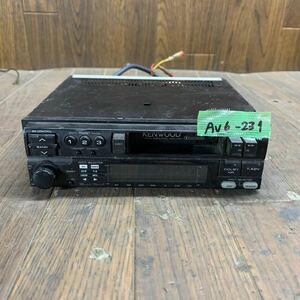 AV6-231 激安 カーステレオ KENWOOD KZC-440 10200420 カセット FM/AM テープデッキ 通電未確認 ジャンク