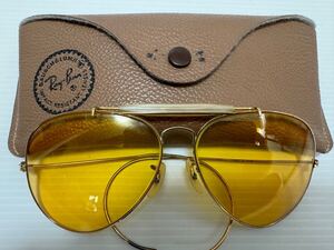 B&L レイバン アンバーマチック アウトドアーズマン USA RAY BAN Amber Matic OUTDOORS MAN 62mm 調光 レンズ ボシュロム サングラス 70s