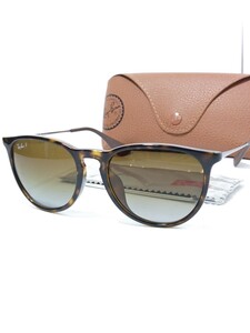 1円【美品/ケース付】Ray-Ban レイバン サングラス　RB4171-F ERIKA CLASSIC　エリカ　ユニセックス　大ヒットモデル