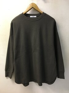 ◆relume JOURNAL STANDARD ジャーナルスタンダード relume クルーネック ワッフル サーマル カットソー シャツ カーキ系 サイズF