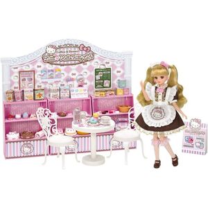 タカラトミー リカちゃん ハウス ハローキティ スイーツカフェ 3歳以上 (人形別売)