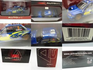 キングラム[41] ミニカーまとめ出品 AUTOart オートアート SUBARU IMPREZA WRC 2005 P.SOLBERG5号車MEXICO iXOMODELS イクソ NOREY ノレブ