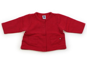 プチバトー PETIT BATEAU カーディガン 60サイズ 女の子 子供服 ベビー服 キッズ