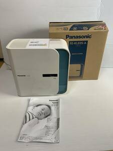 A769 元箱　取説付　Panasonic/パナソニック　FE-KLE05 ハイブリット(加熱気化)式加湿器　ブルー　09年製