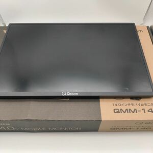 YAMAZEN モバイルモニター 14インチ QMM-140 ケーブル付属品あり 山善 ジャンク品