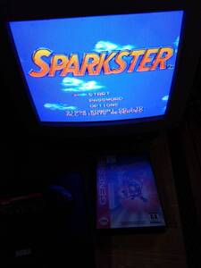 ジャンク品SEGAジェネシスSparksterスパークスター