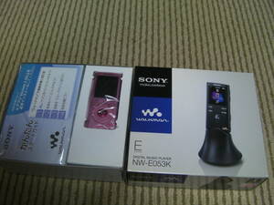 SONY ウォークマン　NW-E053K　（ピンク）