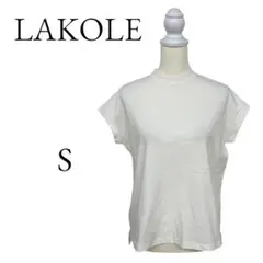 LAKOLE ラコレ 白 Tシャツ・カットソー カジュアル S