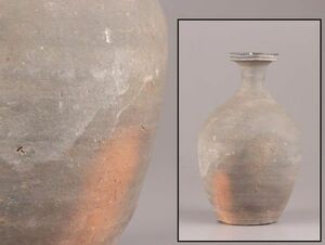 古美術 朝鮮古陶磁器 高麗 新羅 土器 時代物 極上品 初だし品 C6252