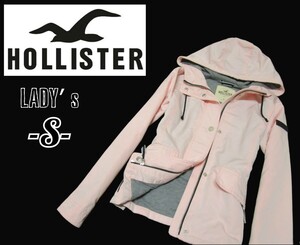 レディースS◇HOLLISTER◇ジャケット 薄いPINK 春もOK!