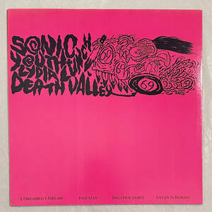 ■1985年 UK & US盤 オリジナル 新品 Sonic Youth / Lydia Lunch - Death Valley 