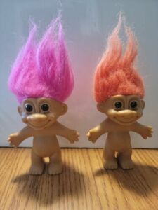 vintage russ troll dolls 海外 即決