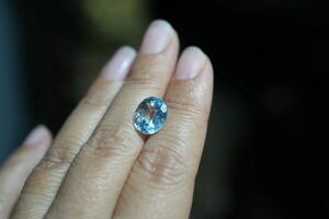 4.5ct ★スイスブルートパーズ　s1217【送料無料】