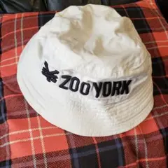 ZOO YORK ハット ホワイト