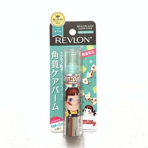 新品 限定 ◆REVLON (レブロン) キス シュガースクラブ 122 MILKY MINT (リップバーム)◆ ミルキー ペコちゃん 人気ミルキーミントの香り