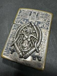 ★コレクター必見！！ ZIPPO ジッポライター 機動武闘伝 Gガンダム No.4 デビルレイン ビンテージ タバコグッズ キャラクター レア Z121