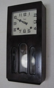 Meiji Clock 明治時計 ボンボン時計 掛け時計 MADE IN OCCUPIED JAPAN 占領下の日本製