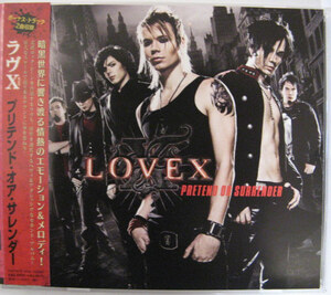 ◆CD◆LOVEX／プリテンド・オア・サレンダー◆ラヴＸ／ラヴ・エックス◆帯有り国内盤