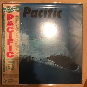 即決【廃盤】【アナログ限定盤】【新品】Pacific／細野晴臣／鈴木茂／山下達郎／坂本龍一／林立夫／高橋幸宏／村上秀一/斉藤ノブ★ポスター