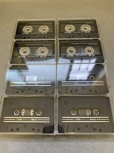 中古 カセットテープ TDK MA 8本セット