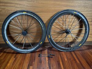 【美品】MAVIC COSMIC CARBON SLR EXALITH マヴィック　コスミックカーボンSLR エグザリット