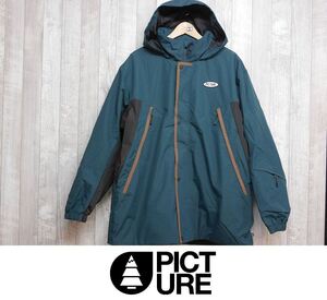 【新品】25 PICTURE CITRIK JACKET - Lサイズ - Ponderosa Pine Black 正規品 スノーボード ウェア ジャケット ユニセックス