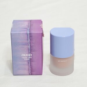 NUSE◆リキッドケアチーク 02 フィグフォグ 15ml・テスター使用のみ◆USED美品