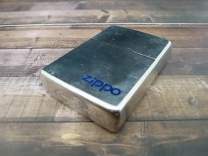 ZIPPO ジッポ柄 青文字 2018年製