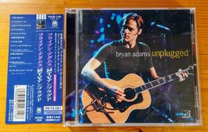  ブライアン・アダムス BRYAN ADAMS / MTV アンプラグド MTV Unplugged 国内盤 帯付き