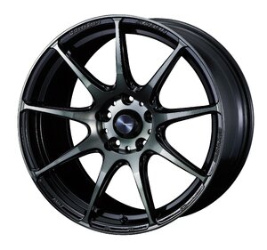 ウェッズスポーツ SA99R ホイール1本 18X8.5J 5H 114.3 +35 ウォーズブラッククリア (WBC)