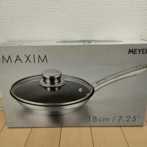 送料無料　マイヤー　マキシムSS　蓋付きフライパン　新品未開封　MEYER　IH対応