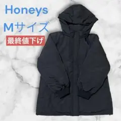 【最終値下げ】Honeys ダウンジャケット ブラック 【Mサイズ】アウター