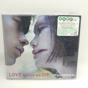 ★新品未開封★ [国内盤CD] moumoon/LOVE before we DIE [CD+BD] [2枚組]