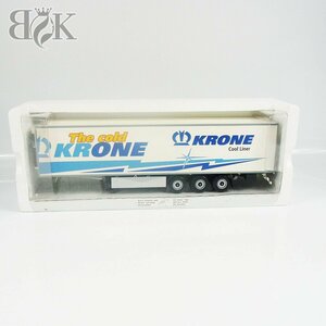 ミニチャンプス Krone Coolliner articulated box trailer クール トレーラー トラック模型 1/43 長期保管品 ♪