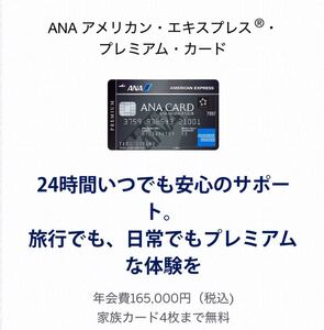 【正規紹介】ANA アメリカン・エキスプレス・プレミアム・カード特典130,000ポイント AMEX 審査緩 ブラック 外国籍 低収入 主婦 歓迎