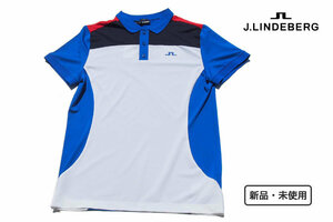 送料無料★新品｜未使用｜ジェイリンドバーグ｜J.LINDEBERG｜メンズ半袖ポロシャツ｜ROY SLIM FIT POLO｜44｜S