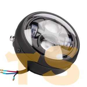 LEDヘッドライト ..新品.. 40W 3200LM プロジェクター CB400 SR XJR400 ZRX 5.75~6.5インチ ハーレー オートバイ Hi|Low切替 6500K FG-D