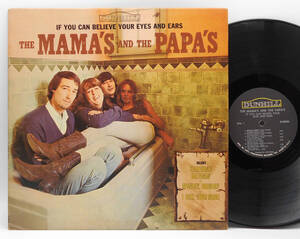 ★US ORIG MONO LP★THE MAMAS & THE PAPAS/If You Can Believe Your Eyes And Ears 1966年 初回黄枠黒ラベル 音抜最高 カリフォルニアの夢