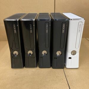 マイクロソフト Xbox360S 本体 5台 まとめ 4GB・250GB 0725-412